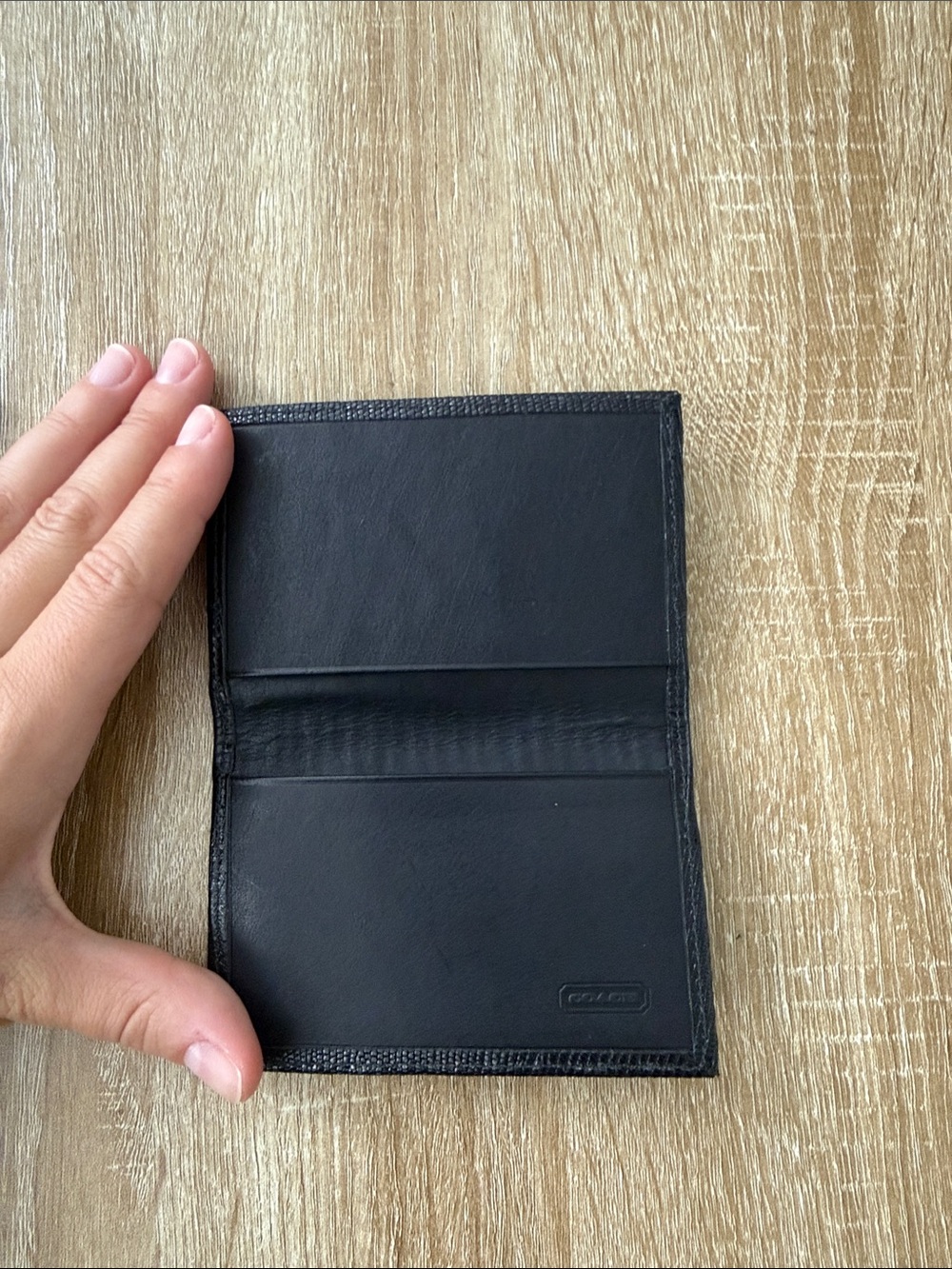 Vintage Coach lizard slim card case - Picture 3 of 5
